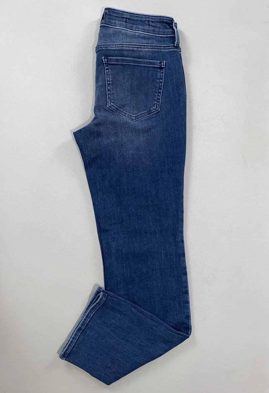 NYDJ Lift/Tuck Marilyn Straight 5-Pocket Stretch Jeans. Medium Wash, Women's 2P.